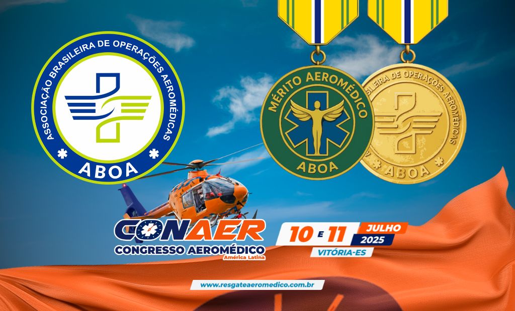 Associação Brasileira de Operações Aeromédicas institui a Medalha do Mérito Aeromédico